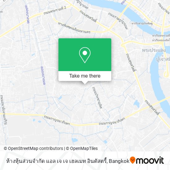 ห้างหุ้นส่วนจํากัด แอล เจ เจ เฮลเมท อินดัสตรี้ map