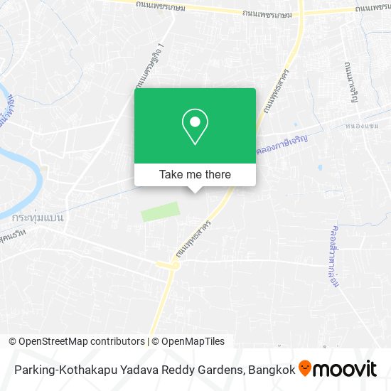 Parking-Kothakapu Yadava Reddy Gardens map