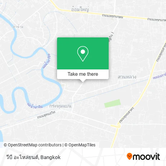 วีบี อะไหล่ยนต์ map