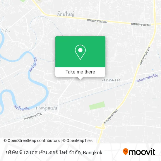 บริษัท พี.เค.เอส.เซ็นเตอร์ ไทร์ จํากัด map