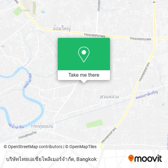 บริษัทไทยเอเชียโพลิเมอร์จํากัด map