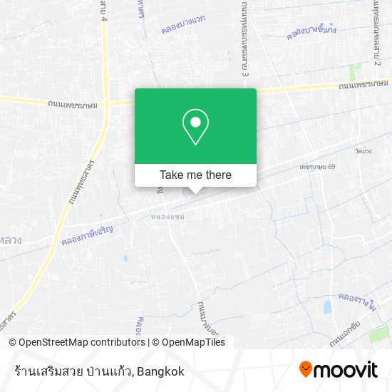 ร้านเสริมสวย ป่านแก้ว map