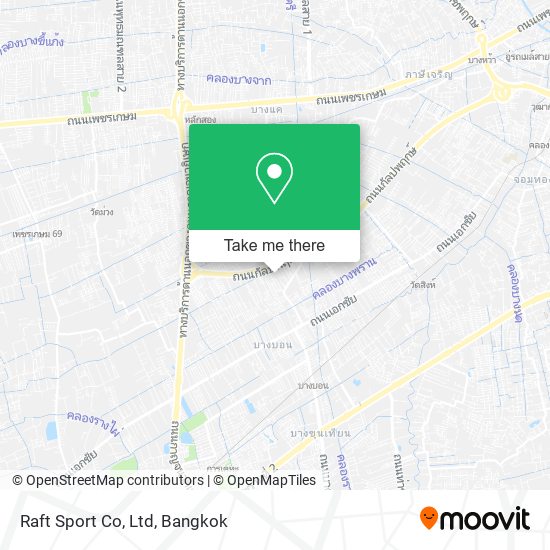 ่Raft Sport Co, Ltd map