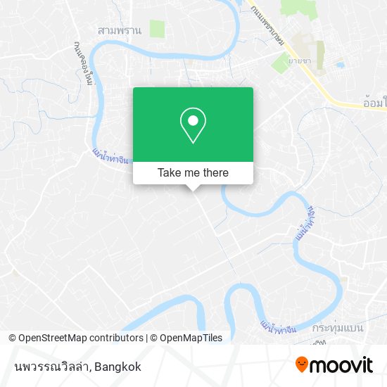 นพวรรณวิลล่า map