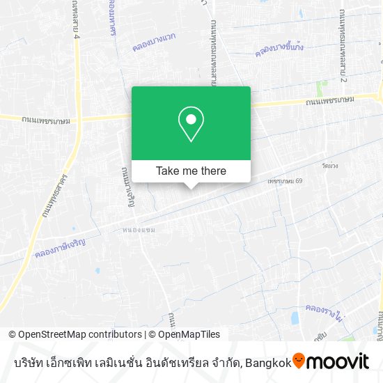 บริษัท เอ็กซเพิท เลมิเนชั่น อินดัชเทรียล จํากัด map