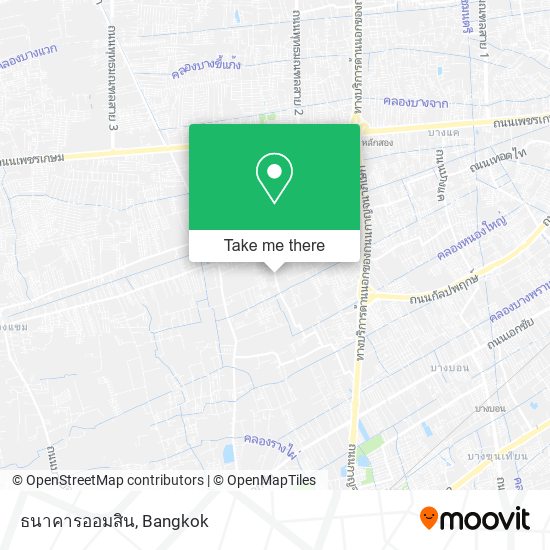 ธนาคารออมสิน map
