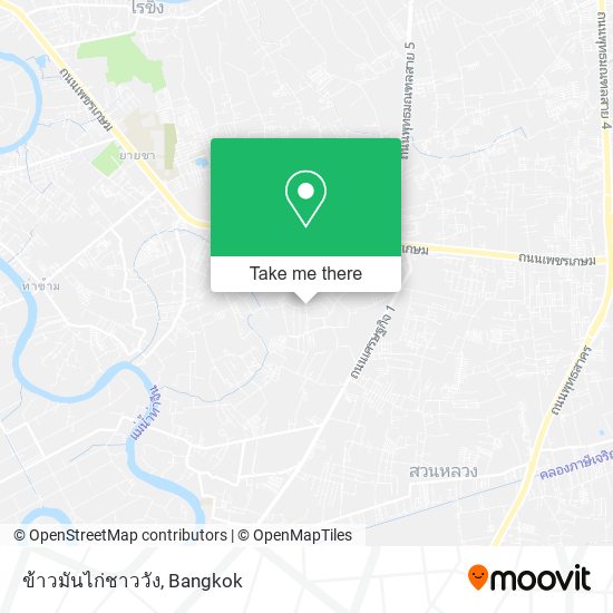 ข้าวมันไก่ชาววัง map