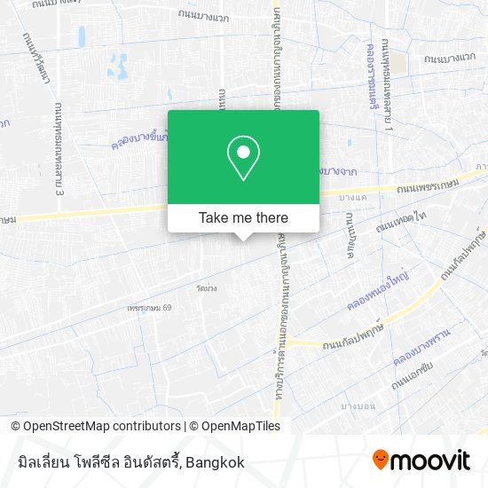 มิลเลี่ยน โพลีซีล อินดัสตรี้ map