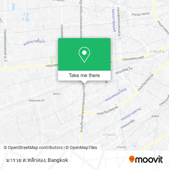 มารวย ต.หลักสอง map