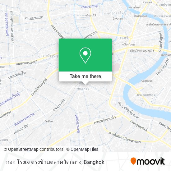 กอก โรงเจ ตรงข้ามตลาดวัดกลาง map