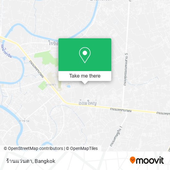 ร้านแว่นตา map