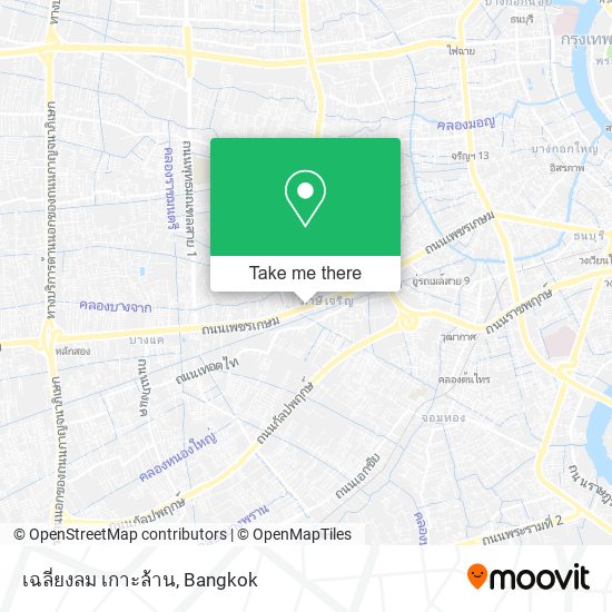 เฉลี่ยงลม เกาะล้าน map