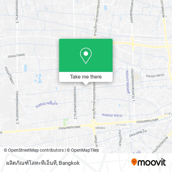 ผลิตภัณฑ์โลหะทีเอ็นที map