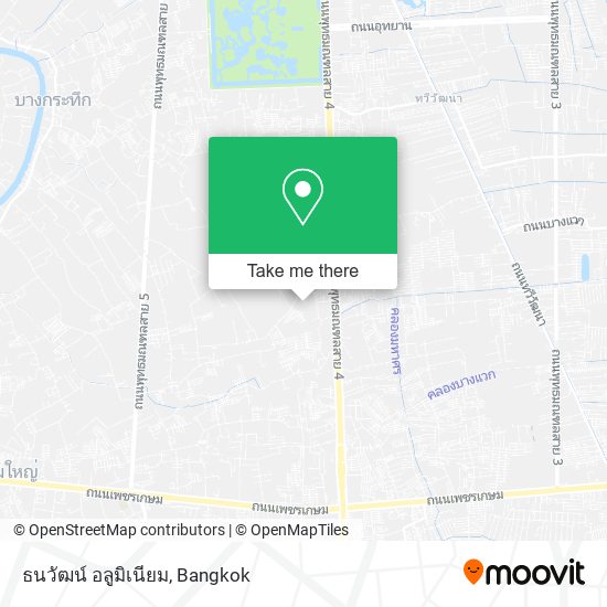 ธนวัฒน์ อลูมิเนียม map