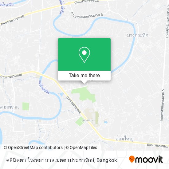 คลีนิคตา โรงพยาบาลเมตตาประชารักษ์ map