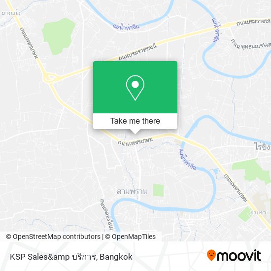 KSP Sales&amp บริการ map