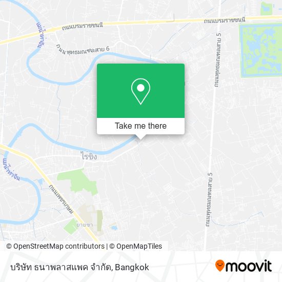 บริษัท ธนาพลาสแพค จํากัด map