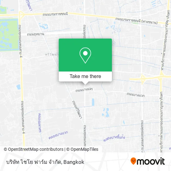 บริษัท ไชโย ฟาร์ม จํากัด map