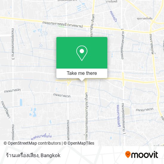 ร้านเครื่องเสียง map