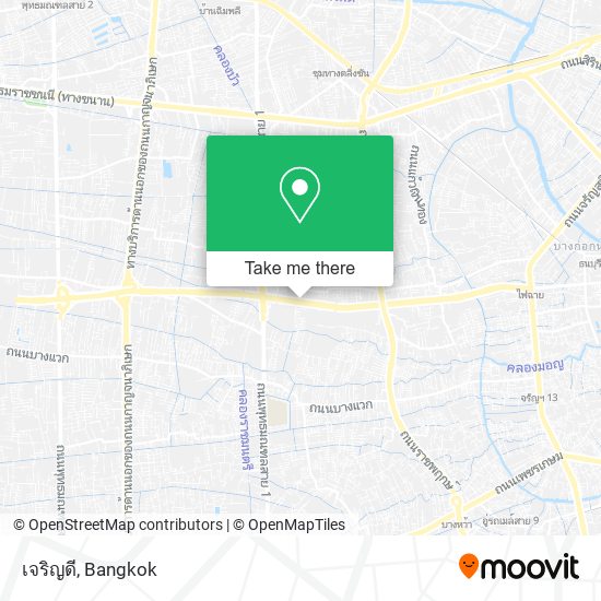 เจริญดี map