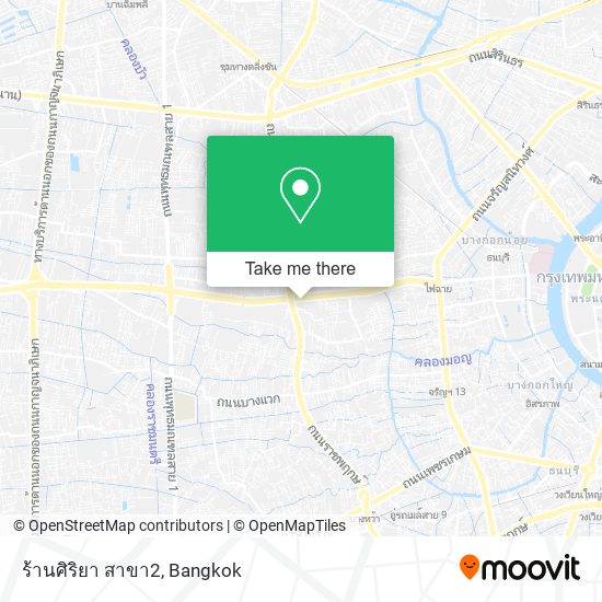 ร้านศิริยา สาขา2 map