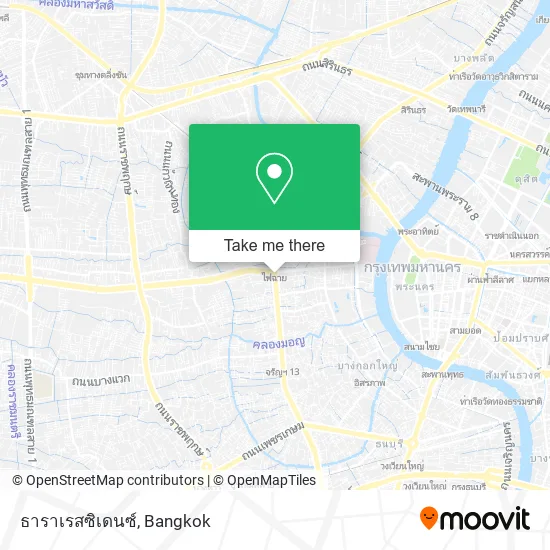ธาราเรสซิเดนซ์ map