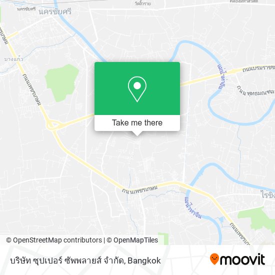 บริษัท ซุปเปอร์ ซัพพลายส์ จํากัด map