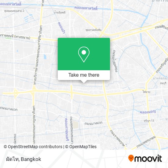 ผัดไท map