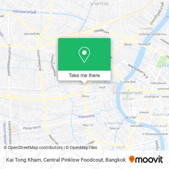 Kai Tong Kham, Central Pinklow Foodcout map