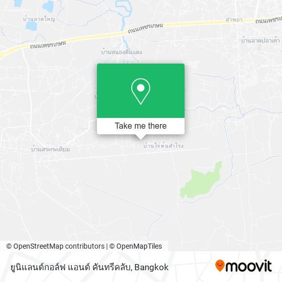 ยูนิแลนด์กอล์ฟ แอนด์ คันทรีคลับ map