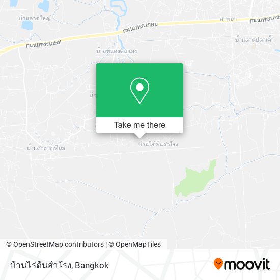 บ้านไร่ต้นสําโรง map