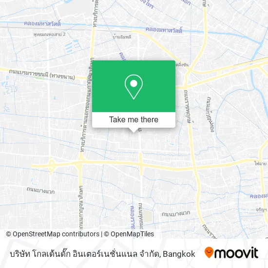 บริษัท โกลเด้นดั๊ก อินเตอร์เนชั่นแนล จํากัด map