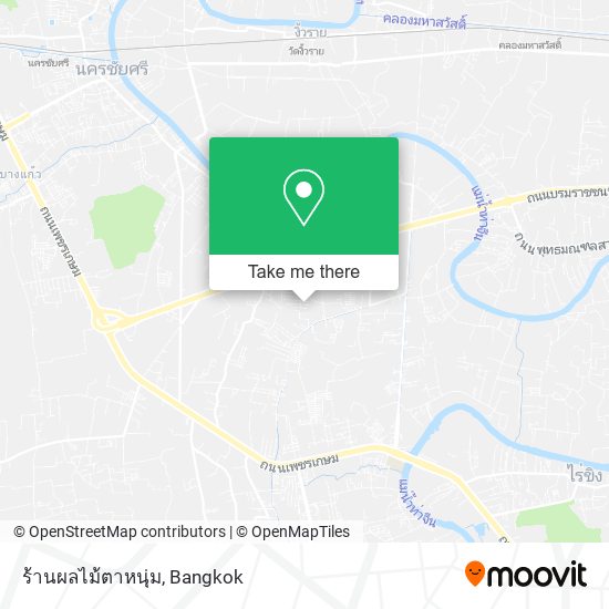 ร้านผลไม้ตาหนุ่ม map