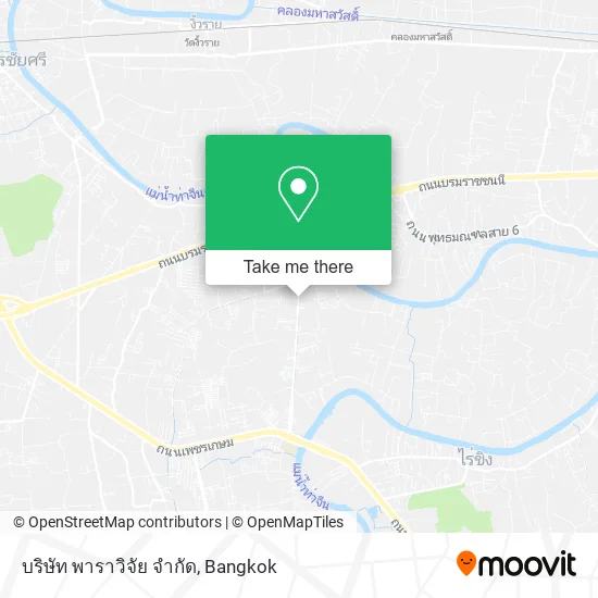 บริษัท พาราวิจัย จํากัด map
