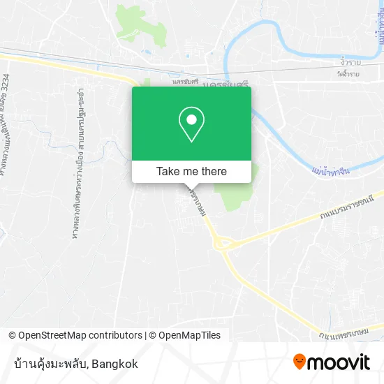 บ้านคุ้งมะพลับ map
