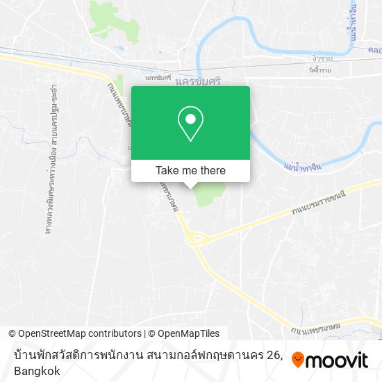 บ้านพักสวัสดิการพนักงาน สนามกอล์ฟกฤษดานคร 26 map