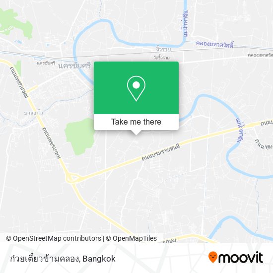 ก๋วยเตี๋ยวข้ามคลอง map