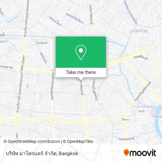 บริษัท มาโครแคร์ จํากัด map