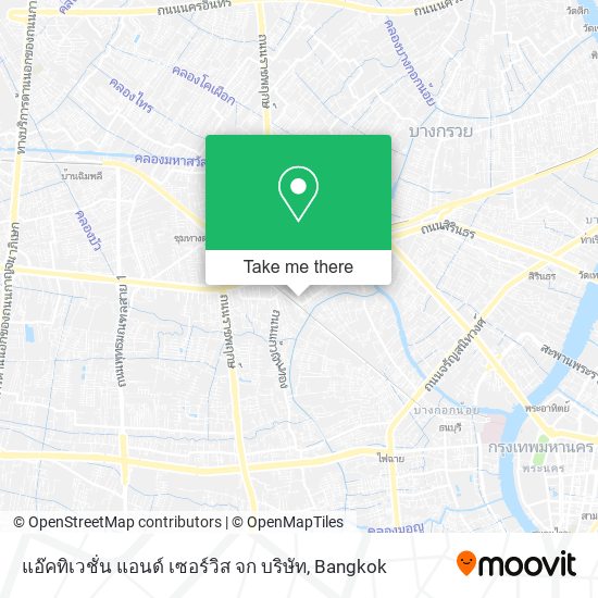 แอ๊คทิเวชั่น แอนด์ เซอร์วิส จก บริษัท map