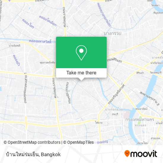 บ้านใหม่ร่มเย็น map