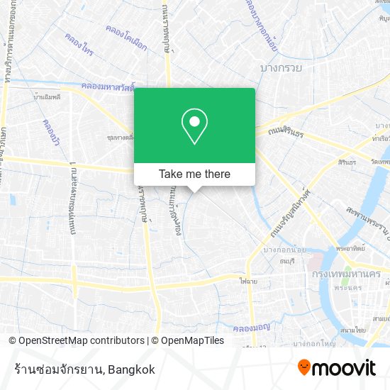 ร้านซ่อมจักรยาน map