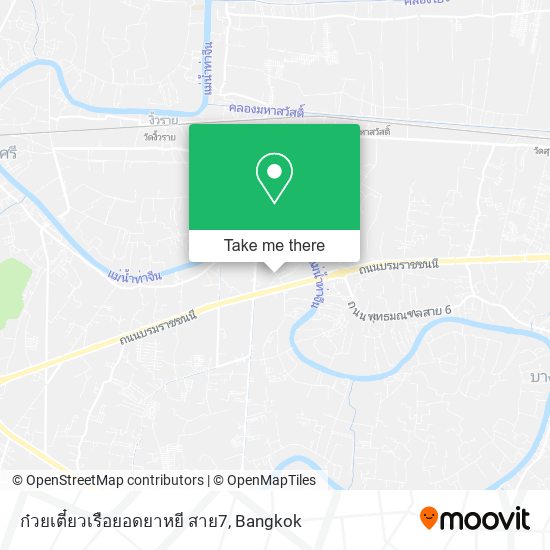 ก๋วยเตี๋ยวเรือยอดยาหยี สาย7 map