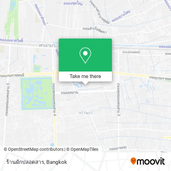 ร้านผักปลอดสาร map
