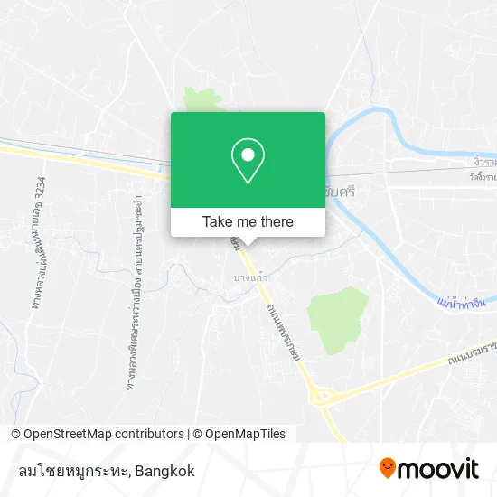 ลมโชยหมูกระทะ map