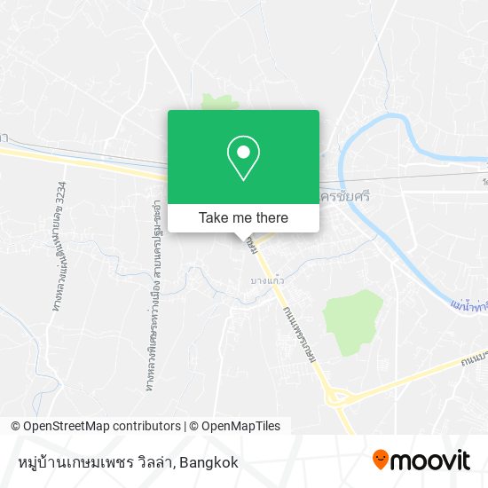 หมู่บ้านเกษมเพชร วิลล่า map