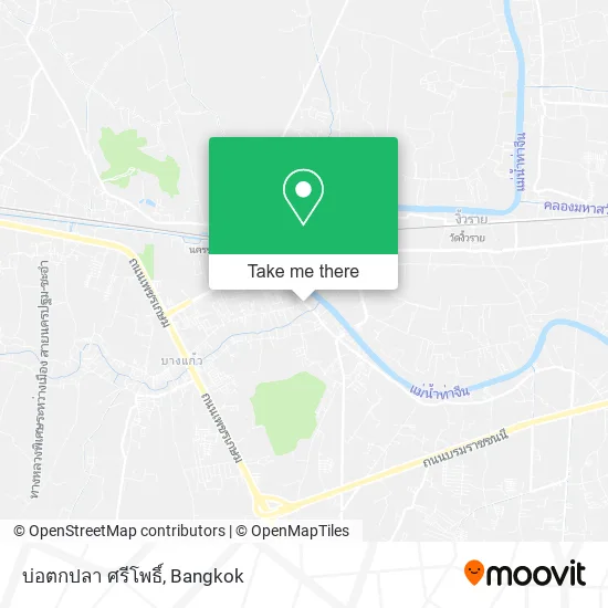 บ่อตกปลา ศรีโพธิ์ map