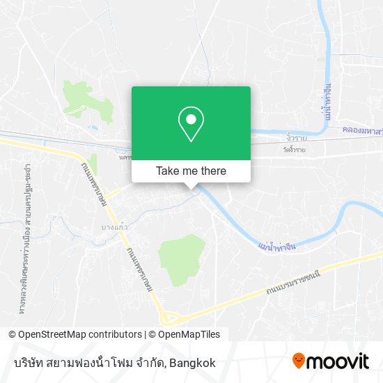 บริษัท สยามฟองน้ําโฟม จํากัด map