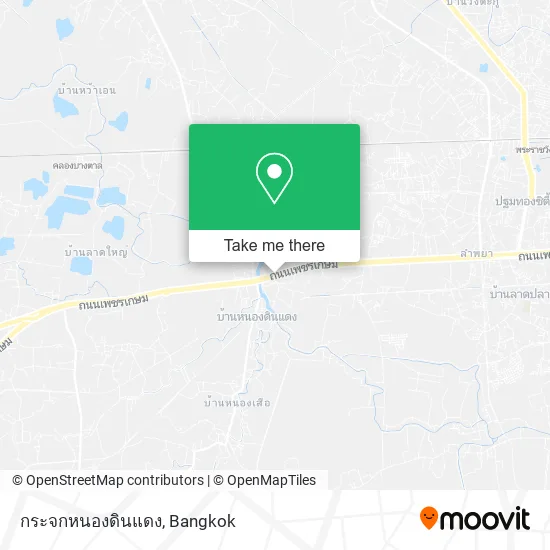กระจกหนองดินแดง map