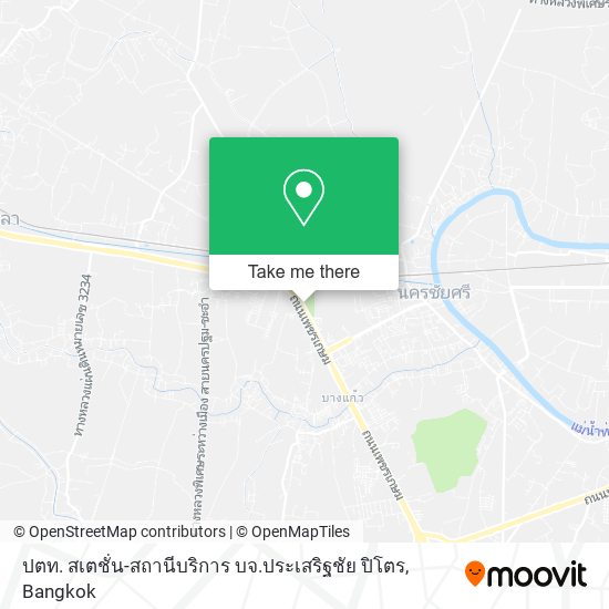 ปตท. สเตชั่น-สถานีบริการ บจ.ประเสริฐชัย ปิโตร map