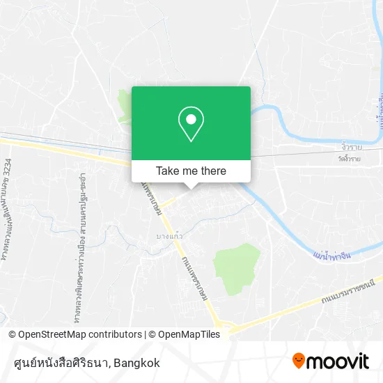 ศูนย์หนังสือศิริธนา map